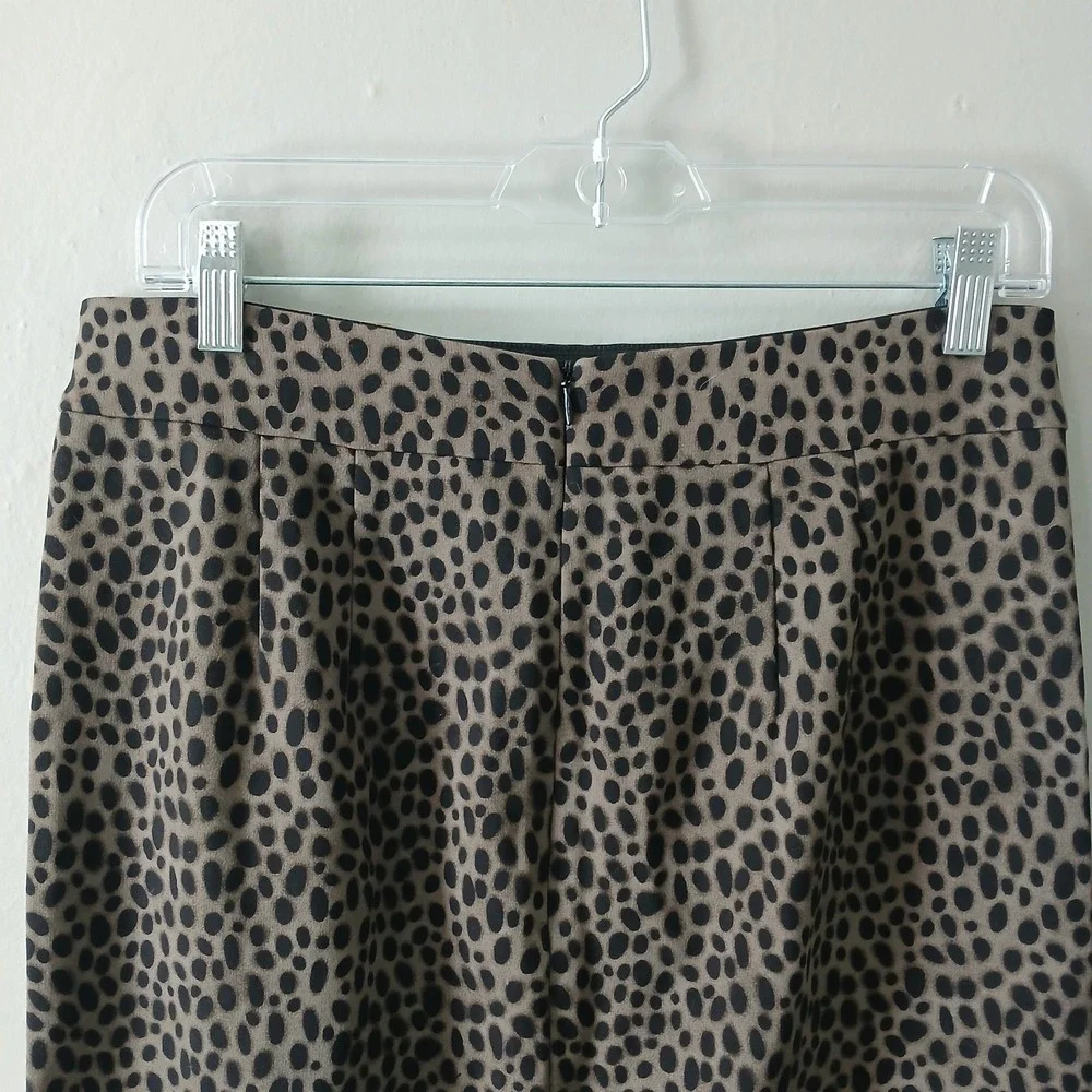 Ann‎ Taylor Women's Size 6 Cheetah Print Pencil Skirt Mini Elastic NWT $49.99!!!